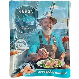 Тунець Versu Atun Tonno al natural у власному соку 500 г