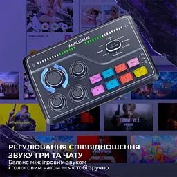 Аудіомікшер Fifine SC8 - мініатюра 6