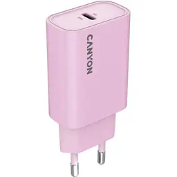 Зарядний пристрій Canyon 30CL OnCharge USB-C PD30W Pink (CNE-CHA30CLPK) - мініатюра 3