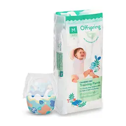 Підгузки Offspring трусики Розмір M (6-11 кг) 42 шт, Підводний світ (9355465009046) (DP-OI-FAP-M42P-AQT)