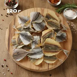 Жовтий смугастик солоно–сушений, 120г - мініатюра 3