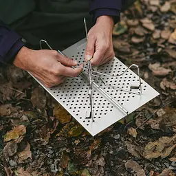 Складний стіл Naturehike CNK2450JJ024, 31х21 см, алюміній - мініатюра 7
