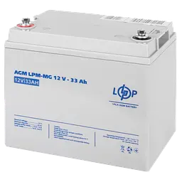 Акумулятор мультигелевий LPM-MG 12V - 33 Ah - мініатюра 2