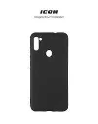 Чехол ArmorStandart ICON для Samsung A11 (A115)/M11 (M115) Camera cover Black (ARM67489) - мініатюра 3