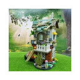 Конструктор LOZ mini Хижина гномів без фігурок (1226) - мініатюра 8