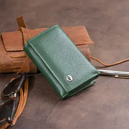 Горизонтальне портмоне зі шкіри унісекс на магніті ST Leather 12х7,5х2,5 см acs0029678 - мініатюра 9