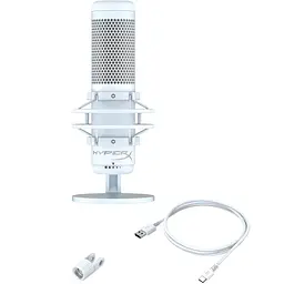 Мікрофон HyperX QuadCast S White [519P0AA] [79761] - мініатюра 7