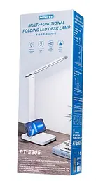 Світлодіодна настільна лампа Ramax RT-E305 Multi-functional 1200mAh LED Desk Lamp White - мініатюра 4