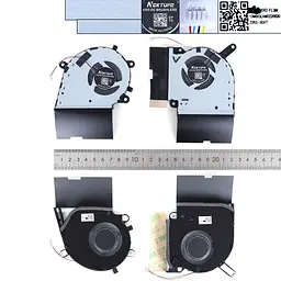 Вентилятори для Asus G531 G531GU G531GV G712LU G731GU G731GV G512LU, (5V CPU+GPU, Версія 1, Аналог) - мініатюра 3