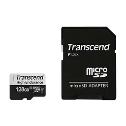Карта пам'яті Transcend 128GB microSDXC class 10 UHS-I U1 High Endurance (TS128GUSD350V)