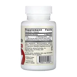 Метилфолат Methyl Folate 1000 mcg - 100 vcaps - мініатюра 2