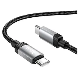 Кабель Hoco X117 Star 60W charging data cable Type-C to Type-C Black