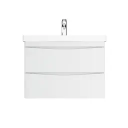 Тумба підвісна AM.PM Like 80 см з умивальником (M80-FHX0802-WC0802-38)