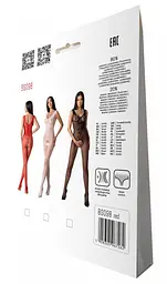 Бодістокінг з крилами Passion BS098 One Size, red, середня сітка, відкритий доступ - мініатюра 7