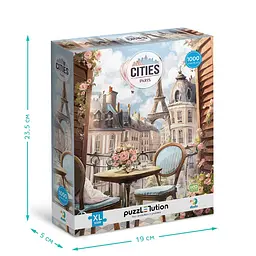Пазл класичний Medium-XL "Міста. Париж" DoDo Toys 300650, 1000 елементів - мініатюра 4