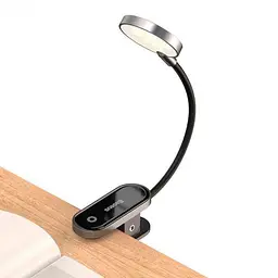 Лампа настільна з кліпсою Baseus Comfort Reading Xiaomini Clip Lamp Dark Gray DGRAD-0G - мініатюра 5