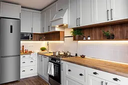 Холодильник TCL RB275GM1110 183х55х63см 2 двери Х- 203 л М- 72 л A+ NF нержавіюча сталь (RB275GM1110) - мініатюра 8