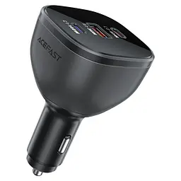 Автомобільне зарядне пристрій ACEFAST B14 165W (2xUSB-C+USB-A) 3-port car charger Чорний