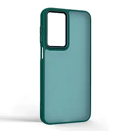 Противоударный чехол для Samsung Galaxy A17 4G (A175), Frame, зеленый, панель-накладка, термополиуретан TPU + поликарбонат PC, защита всего корпуса, защита кнопок и камеры, устойчив к деформациям, ArmorStandart (ARM87014) - мініатюра 2