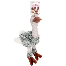 Flamingo Emu Plush фламинго страус емо м'яка іграшка з пищалкою для собак