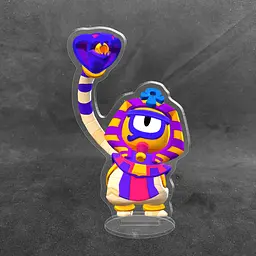 Акрилова колекційна фігурка Brawl Stars Отіс 10 см - мініатюра 2