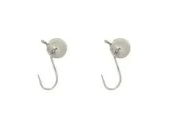 Мормишка FISHING ROI вольфрам Шар з вушком 4мм 0,62г silver
