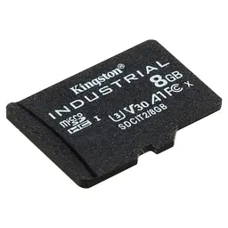 Карта пам'яті Kingston 8GB microSDHC Industrial C10 A1 pSLC Card Single Pack w/o Adapter SDCIT2/8GBSP (SDCIT2/8GBSP) - мініатюра 2