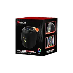 Акустика Xtrike Me Bluetooth Speaker RGB SK-301 BT5.4, USB/FM, 8W - мініатюра 2