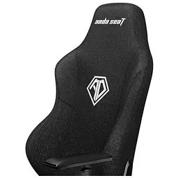 Крісло ігрове Anda Seat Phantom 3 Fabric Size L Black (AD18Y-06-B-F) - мініатюра 9