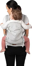 Рюкзак-кенгуру MoMi Collete Grey Linen, сірий (NOSI00003) - мініатюра 5