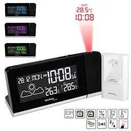 Годинник проекційний Technoline WT539 Black (WT539), Чорний - мініатюра 9