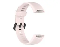 Силіконовий ремінець Primo для фітнес браслета Huawei Band 4 (ADS-B29) Light Pink - мініатюра 2