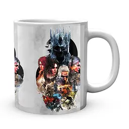 Кружка GeekLand The Witcher Відьмак symbols TW.02.487 - мініатюра 3