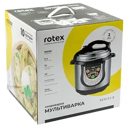 Мультиварка ROTEX REPC 53-B - мініатюра 8