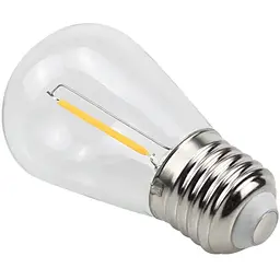 Гірлянда LED Light Edison Solar вулична з ретро лампами 15 шт. на сонячній батареї - мініатюра 4
