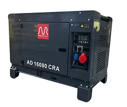 Генератор дизельний Metier 12 кВт AD16000CRA (34201) - мініатюра 3