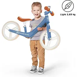 Біговел Kinderkraft Fly Plus блакитний (00-00304098) - мініатюра 8