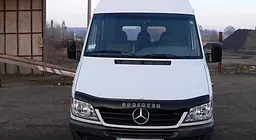 Дефлектор капоту мухобійка для Mercedes-Benz Sprinter 2002-2006 Евро Крепление (Vip Tuning) MRD04 - мініатюра 2