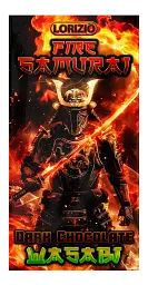 Шоколад чорний Lorizio з васабі "FIRE SAMURAI" 100 г