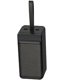 Універсальна мобільна батарея XO PR159 60000mAh PD20W+QC22.5W (Чорний) - мініатюра 3
