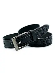 Дитячий ремінь Weatro 2,8 х 80 см Чорний dtsk-28mm-kоzh-031 (dtsk-28mm-kоzh-031) - мініатюра 2