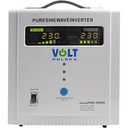 Лінійно-інтерактивний ДБЖ Volt Polska SINUS PRO 2000E 12/230V (1250/2000W)