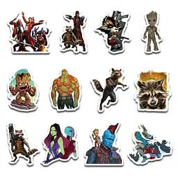Стікерпак GeekLand Guardians of the Galaxy 45 штук (SP GG 01) - мініатюра 5