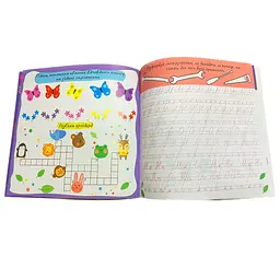 Розвиваюча розмальовка "Прописи Каліграфічний тренажер" РМ-60-04 з багаторазовим планшетом - мініатюра 2