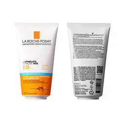 Сонцезахисне водостійке зволожувальне молочко La Roche-Posay Antelios UVmune 400 Face and Body Hydrating Milk SPF 50+ 150 мл - мініатюра 3
