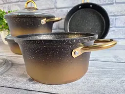 Набір посуду O.M.S. Collection 3048 Gold 7 предметів - мініатюра 4