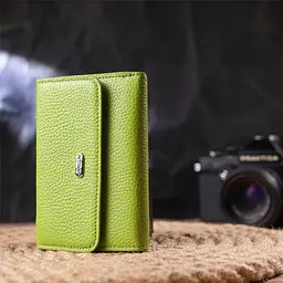 Жіночий шкіряний гаманець Canpellini 12х8,7х1,5 см acs0025107 - мініатюра 6