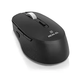 Миша бездротова RM-380W, Black, 2.4GHz/USB, оптична REAL-EL teh0028155 - мініатюра 4