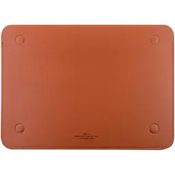 Чохол-кишеня WiWU Skin Pro II Leather Sleeve для MacBook Air 15` (2023-2025) Brown [159612] - мініатюра 4