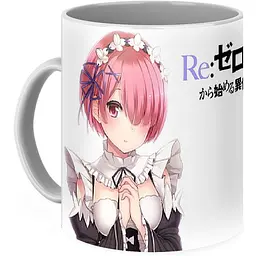 Кухоль GeekLand Re:Zero. Життя з нуля в альтернативному світі Ram та Rem RZ.02.02 330 мл різнобарвний - мініатюра 3